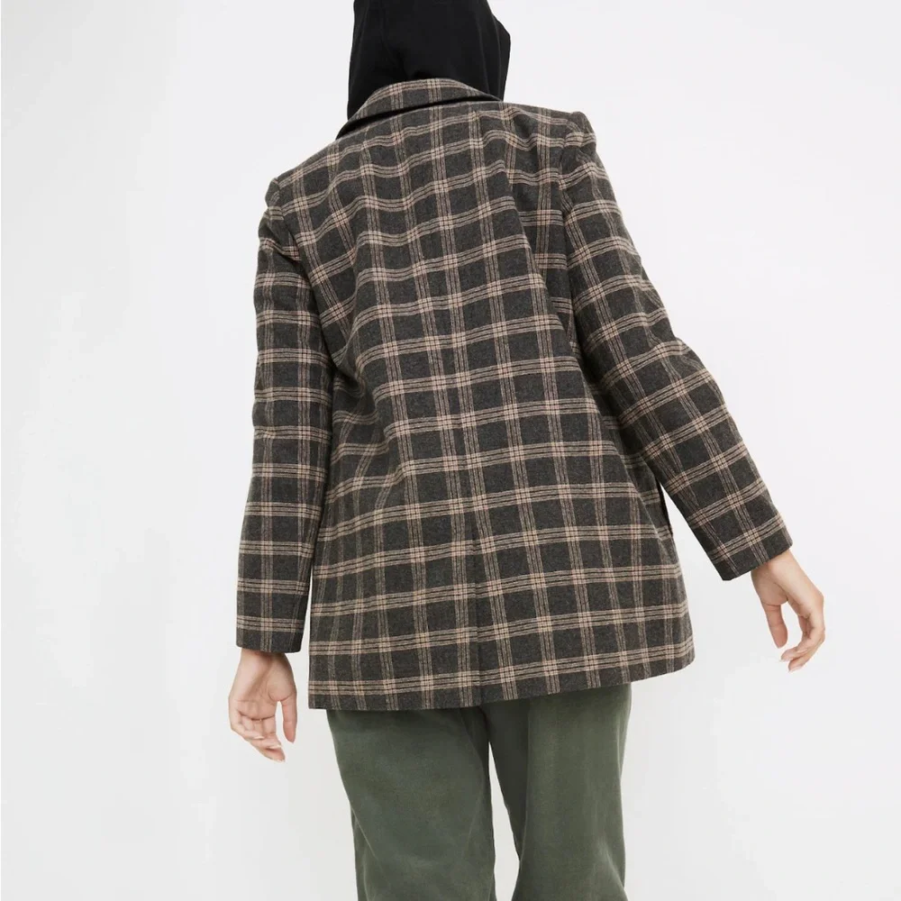 Madewell Dorset Blazer in Windowpane Small - Picture 2 of 6